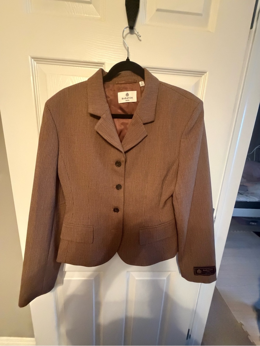 Aritzia Standout Babaton Tailored Tan Women's Blazer